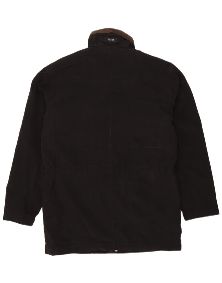 Jachetă pentru bărbați LONDON FOG UK 38 Poliester mediu negru