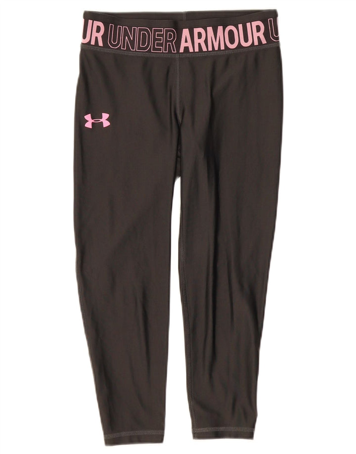 Leggings grafic pentru femei UNDER ARMOUR UK 8 Small Gri