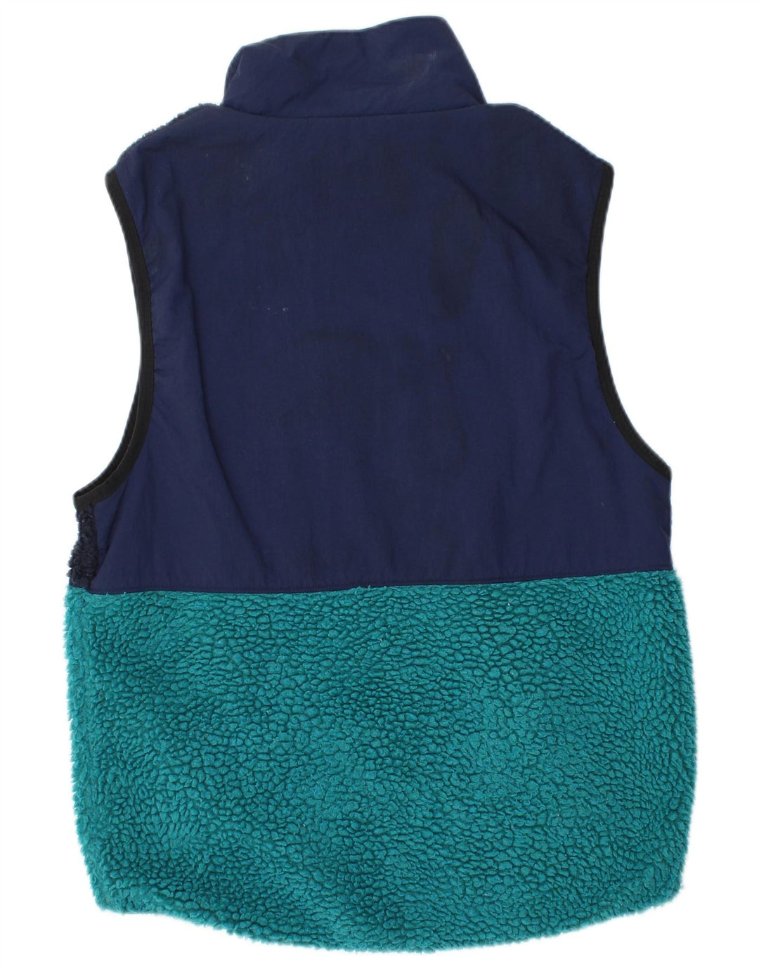 Gilet pentru bărbați din Fleece NIKE UK 36 Mic, bleumarin, poliester color bloc Sport