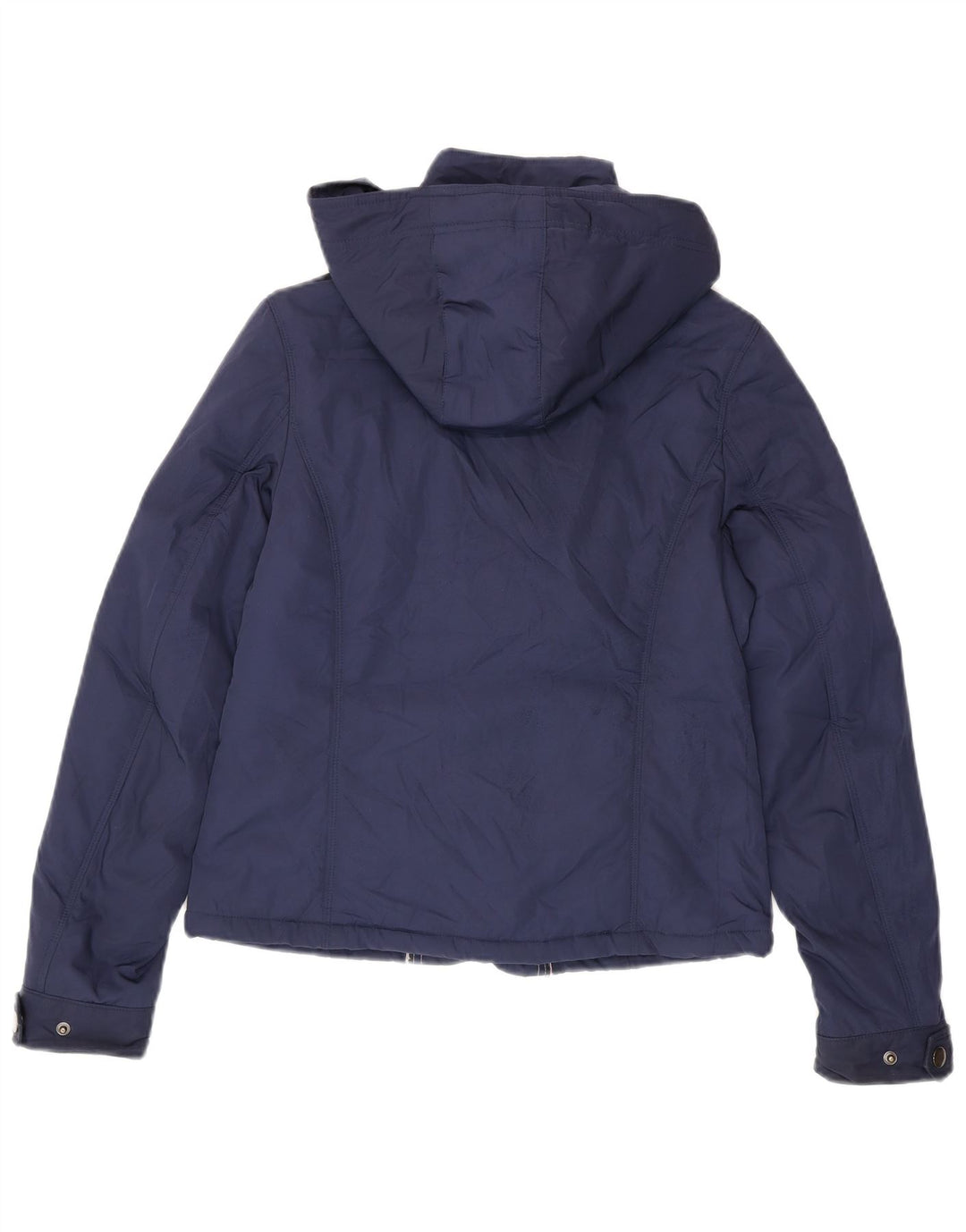 Jachetă utilitare cu glugă Tommy Hilfiger pentru femei UK 12 Medium Bleumarin