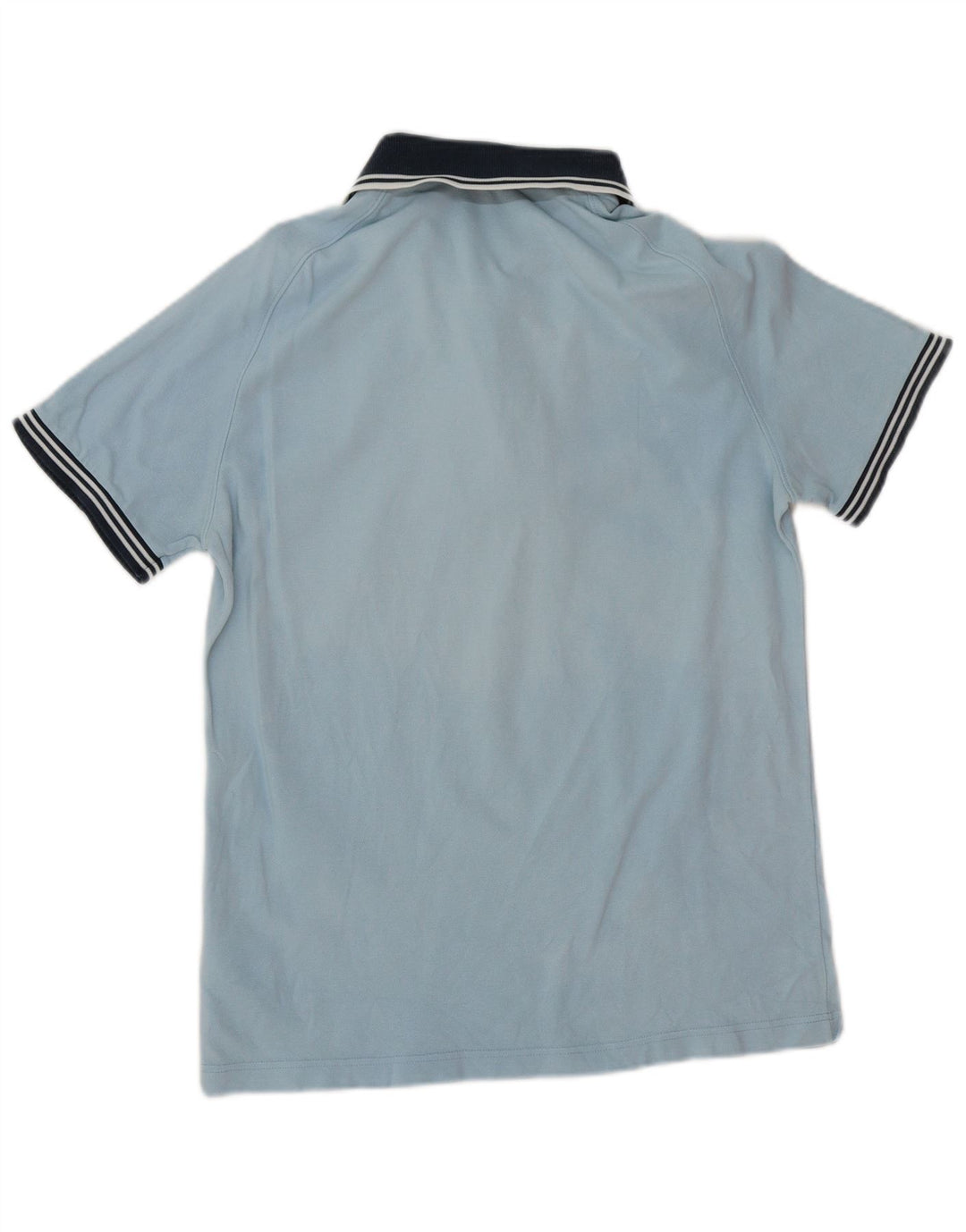 Tricou polo pentru bărbați de rugby Fred Perry, bumbac cu dungi albastre medii