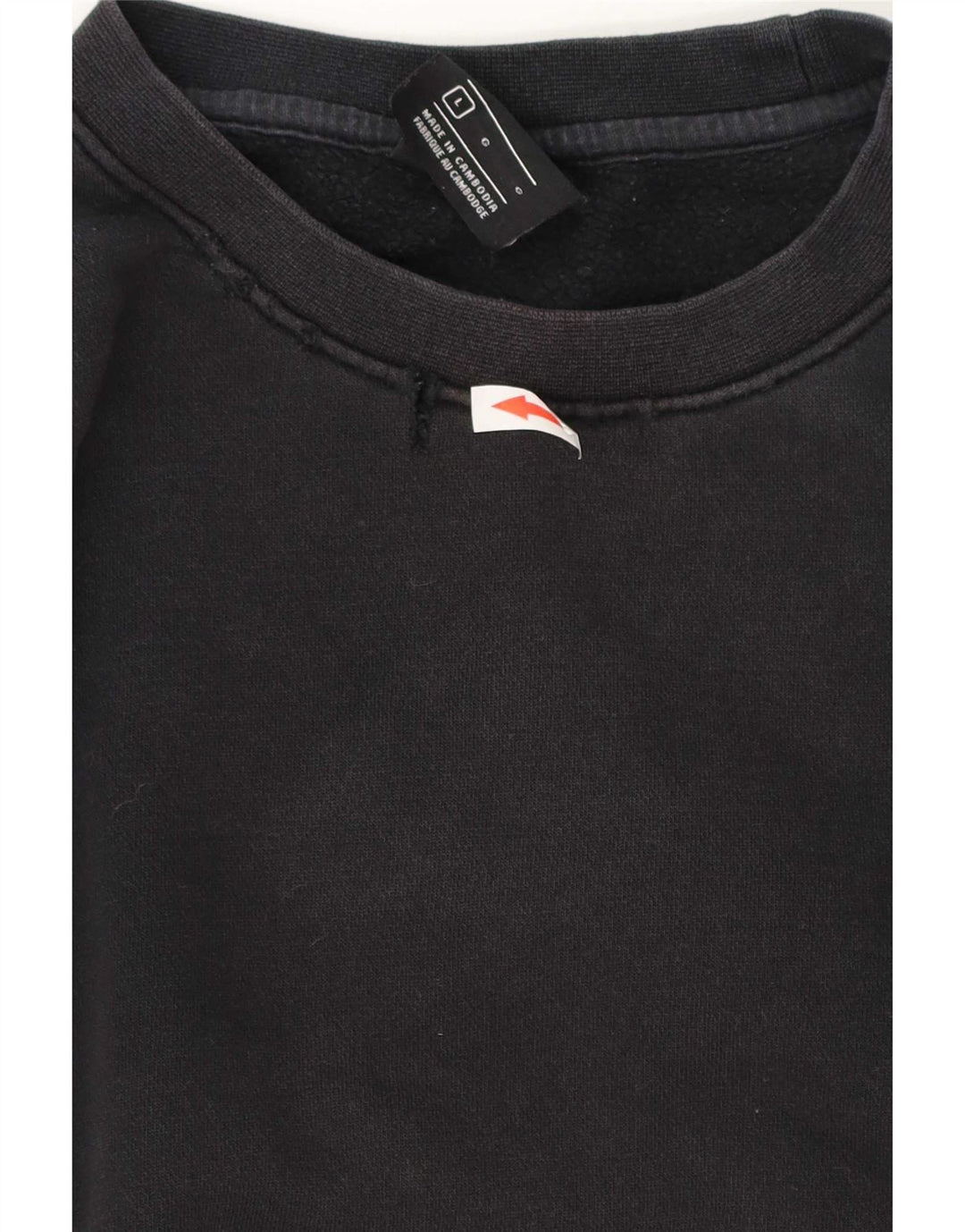 Hanorac pentru bărbați Nike Pulover mare, negru, bumbac