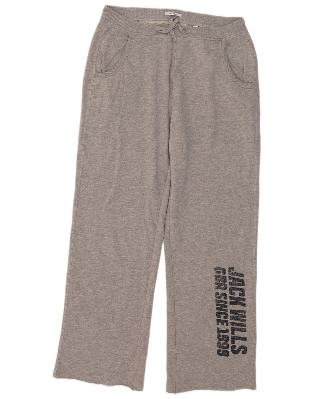 Pantaloni de trening cu grafic pentru femei Jack Wills UK 14 Medium Gri Pete