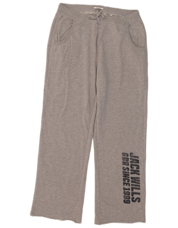 Pantaloni de trening cu grafic pentru femei Jack Wills UK 14 Medium Gri Pete