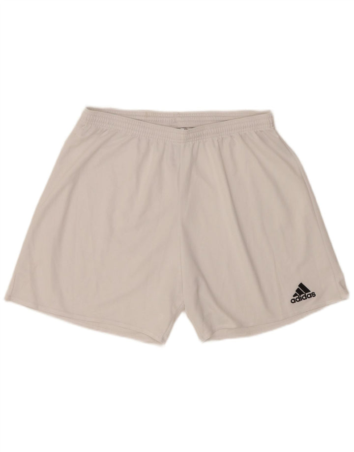 Pantaloni scurți Adidas Aeroready Sport XL, alb, poliester