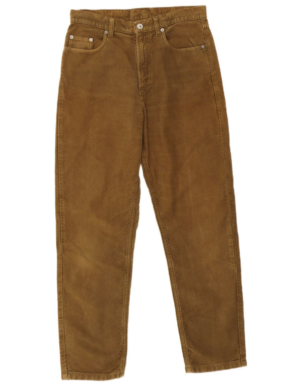 Pantaloni casual drepti pentru bărbați Benetton L30 L27 Bumbac kaki