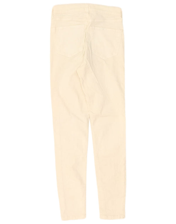 Blugi Skinny Jamie Topshop pentru femei W28 L30 bumbac alb