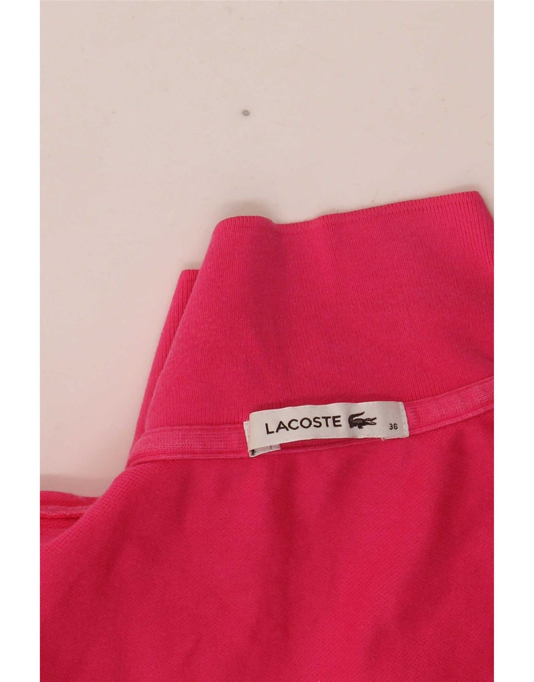 Tricou polo Lacoste Femei Mărimea 36 Mic Roz