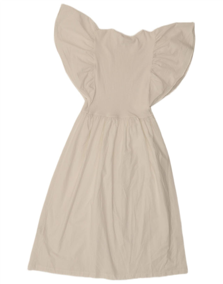 Rochie de linie A pentru femei Zara Liliac, UK 8, Poliester alb, mic