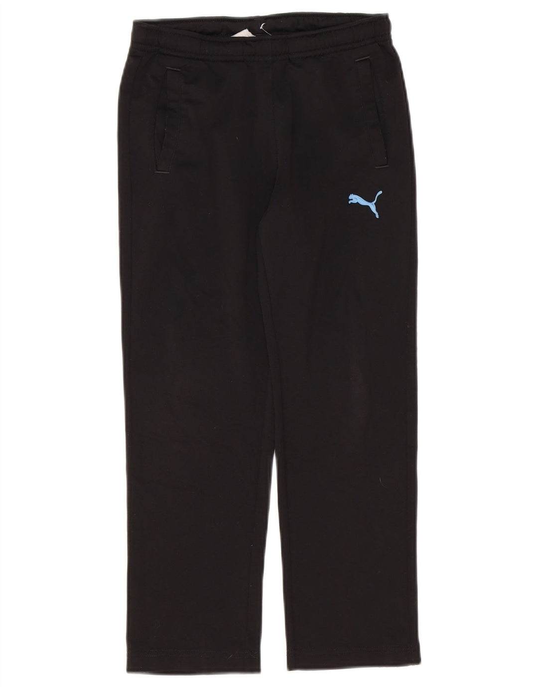 PUMA Boys Tracksuit Trousers 7-8 Years Black