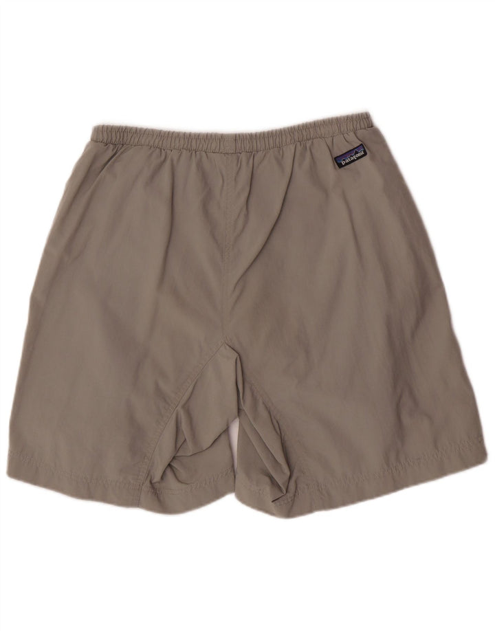Pantaloni scurți sport Patagonia pentru bărbați, nailon gri mediu