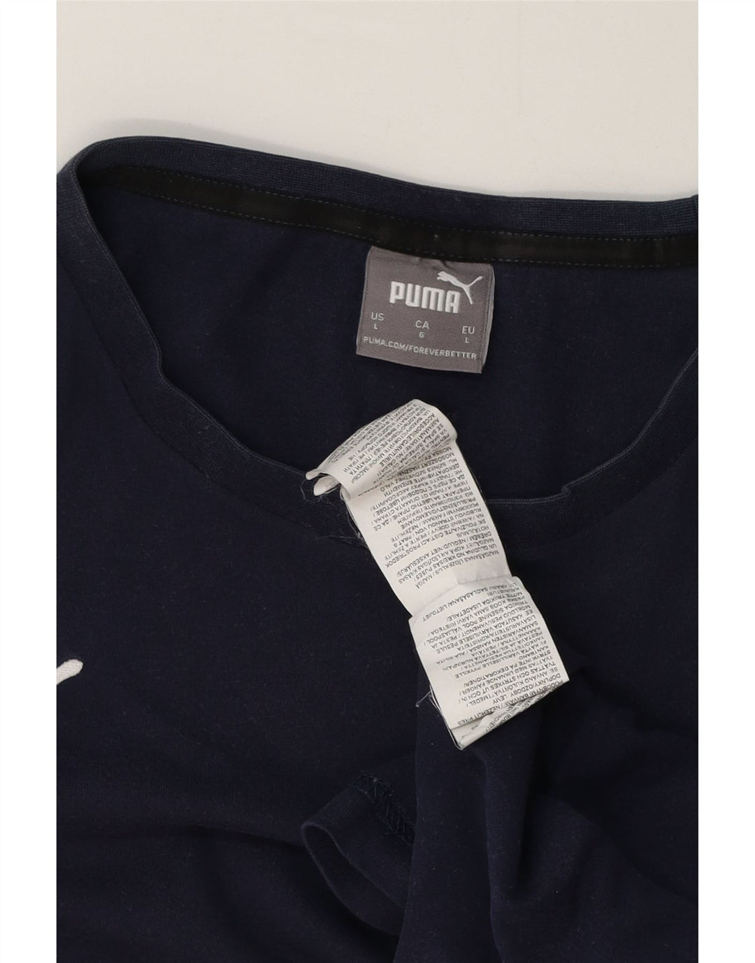 Tricou pentru bărbați Puma Top mare din bumbac bleumarin