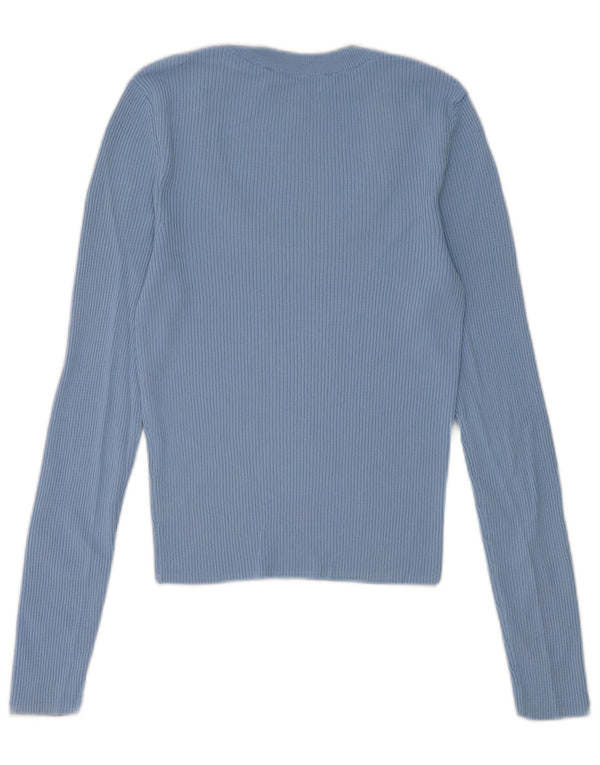 Top cu mânecă lungă pentru femei Zara Top cu mânecă lungă UK 12 Medium Blue