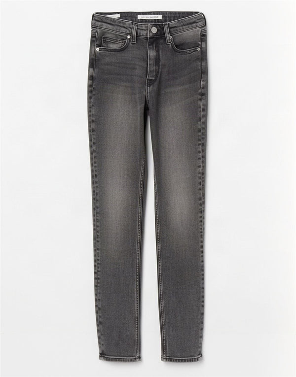Blugi skinny Calvin Klein pentru femei W26 L27 bumbac gri