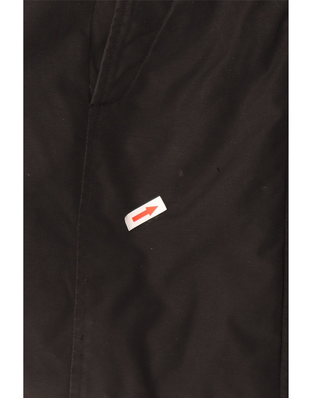 Jachetă căptușită cu glugă Woolrich pentru femei UK 14, bumbac mediu negru