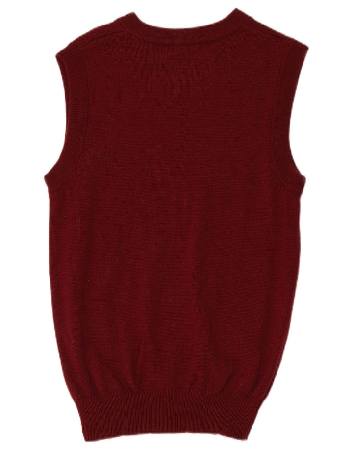 Vesta Jack Wills pentru bărbați, lână maro mare