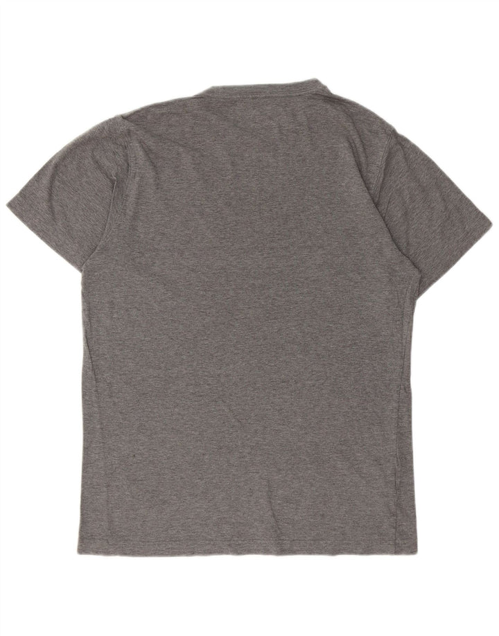 EDDIE BAUER Mens T-Shirt Top Small Grey Cotton