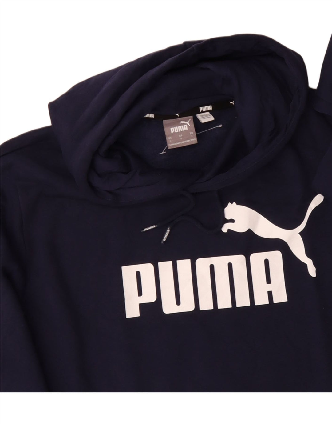 Pulover cu glugă grafic PUMA pentru bărbați, mare, bleumarin