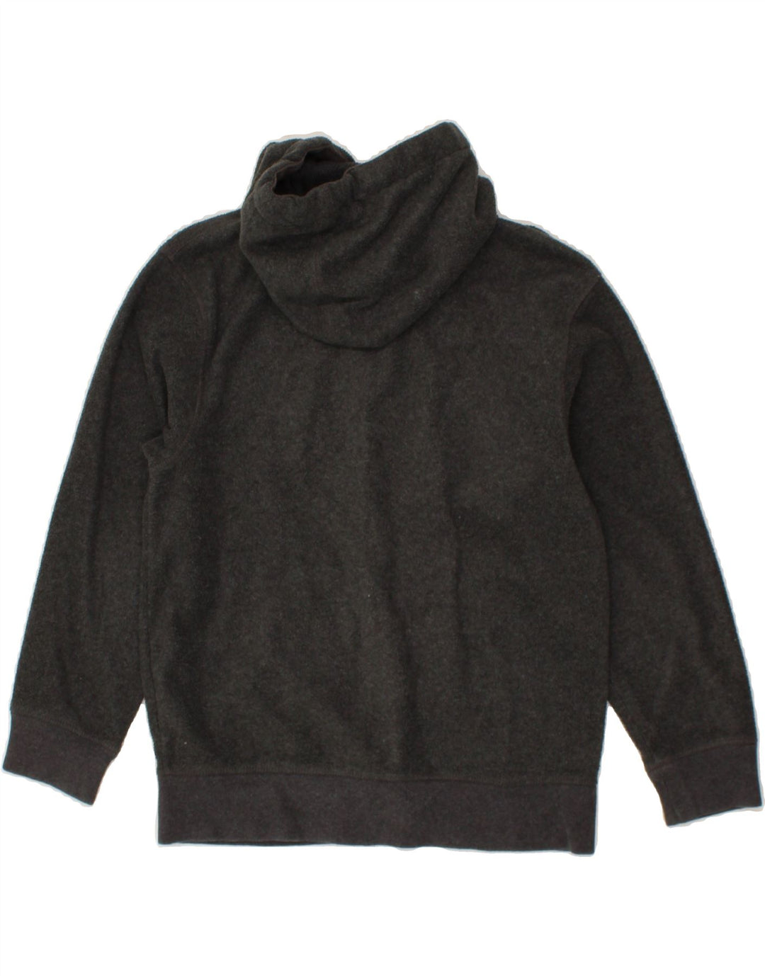 GAP Boys Graphic Zip Hoodie Sweater 10-11 Years Grey Polyester Vintage Gap and Second-Hand Gap from Messina Hembry 