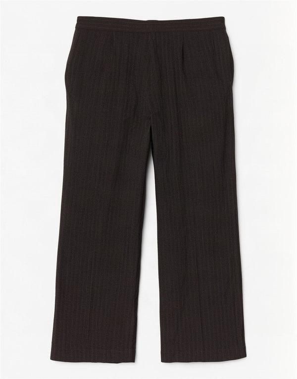 Pantaloni de costum pentru femei Marks & Spencer UK 16 Large W34 L30 Gri cu dungi