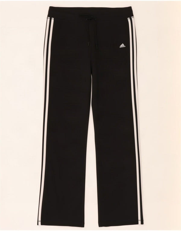 Pantaloni de trening Adidas pentru femei UK 12/14 Poliester mediu negru