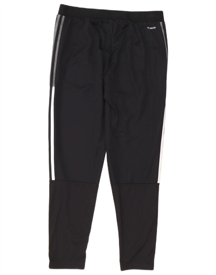 Pantaloni de trening Adidas Aeroready pentru bărbați Pantaloni de jogging, mari, negru, poliester