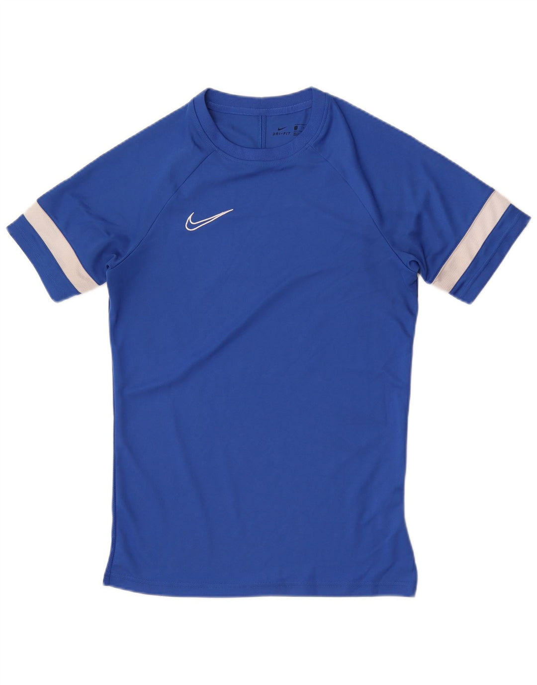 Tricou NIKE Dri Fit pentru bărbați Top mic, albastru, poliester color bloc