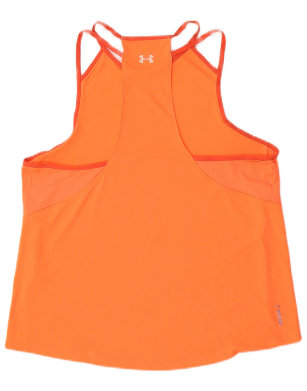 Vest Top pentru femei Under Armour UK 14 Poliester portocaliu mare