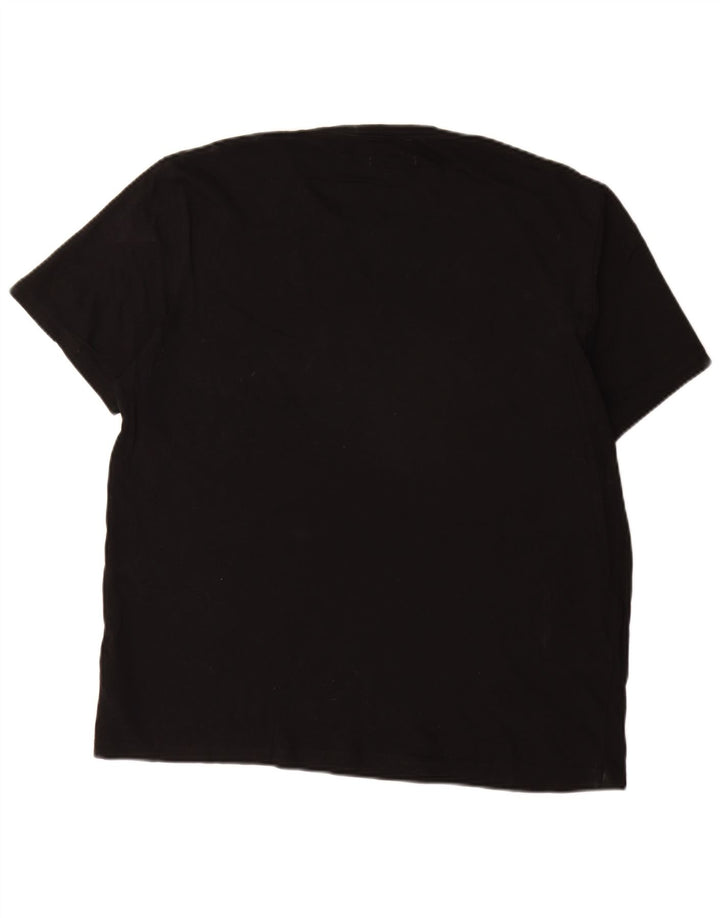 Tricou Cos pentru bărbați cu croială normală Top XL bumbac negru