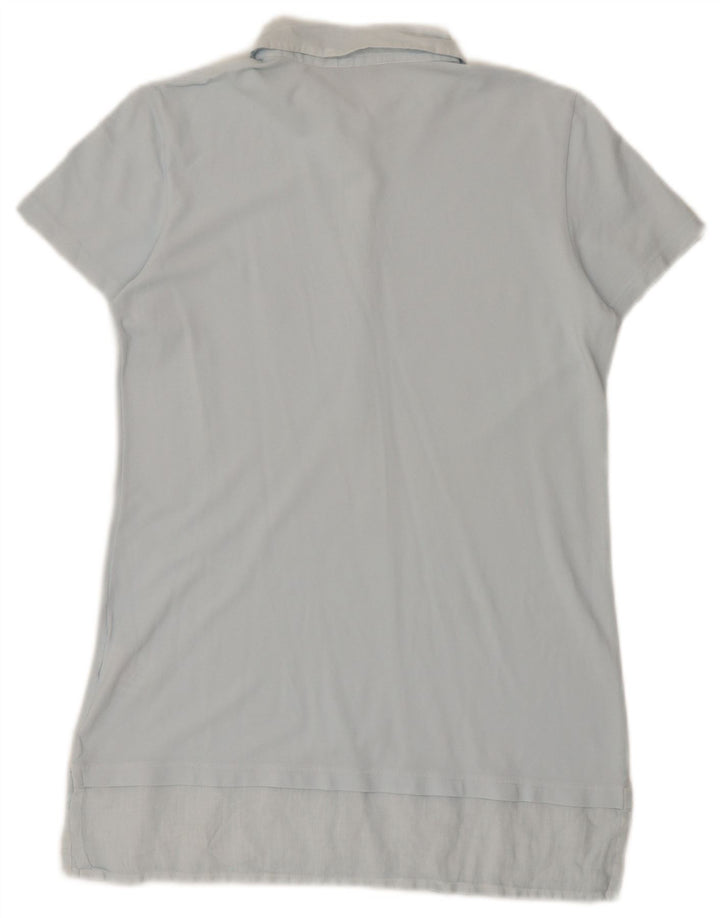 Fred Perry rochie polo pentru femei UK 12, bumbac albastru mediu