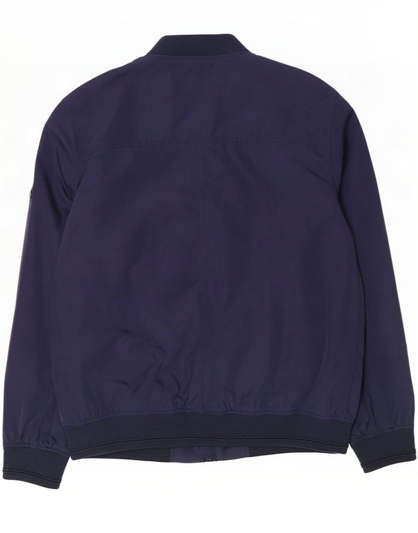 Jachetă bomber pentru bărbați Ben Sherman UK 40 mare, albastru, poliester