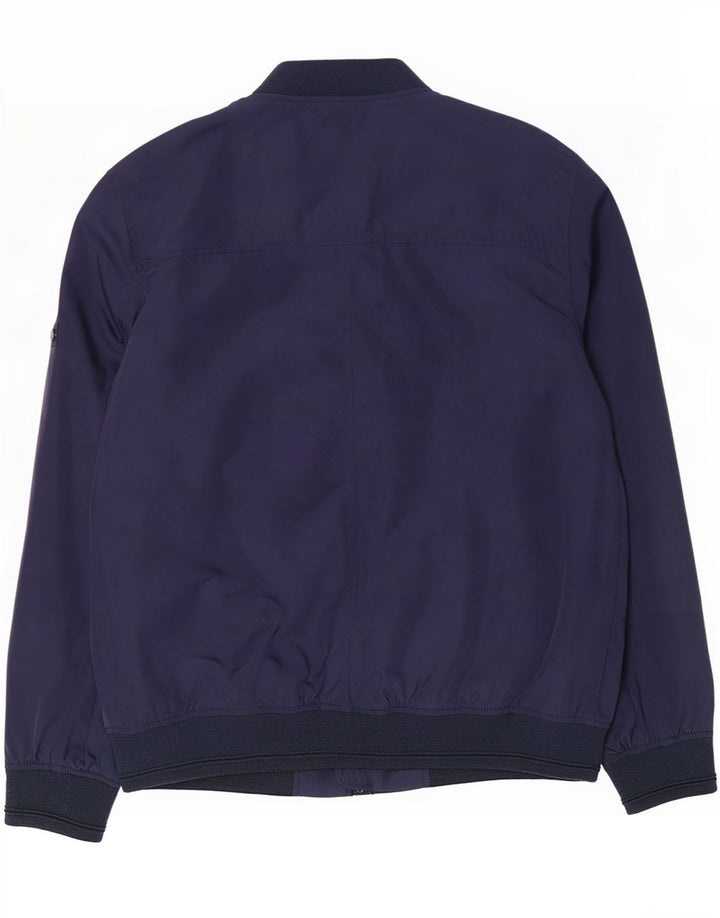 Jachetă bomber pentru bărbați Ben Sherman UK 40 mare, albastru, poliester