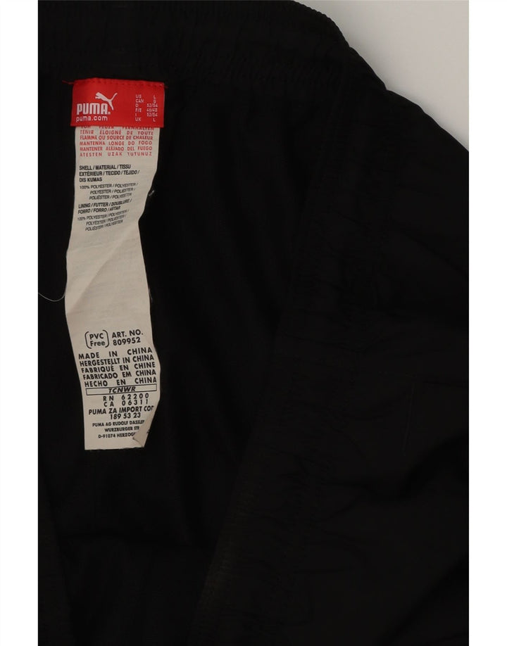 Pantaloni de trening PUMA Capri pentru bărbați, mari, negru, poliester