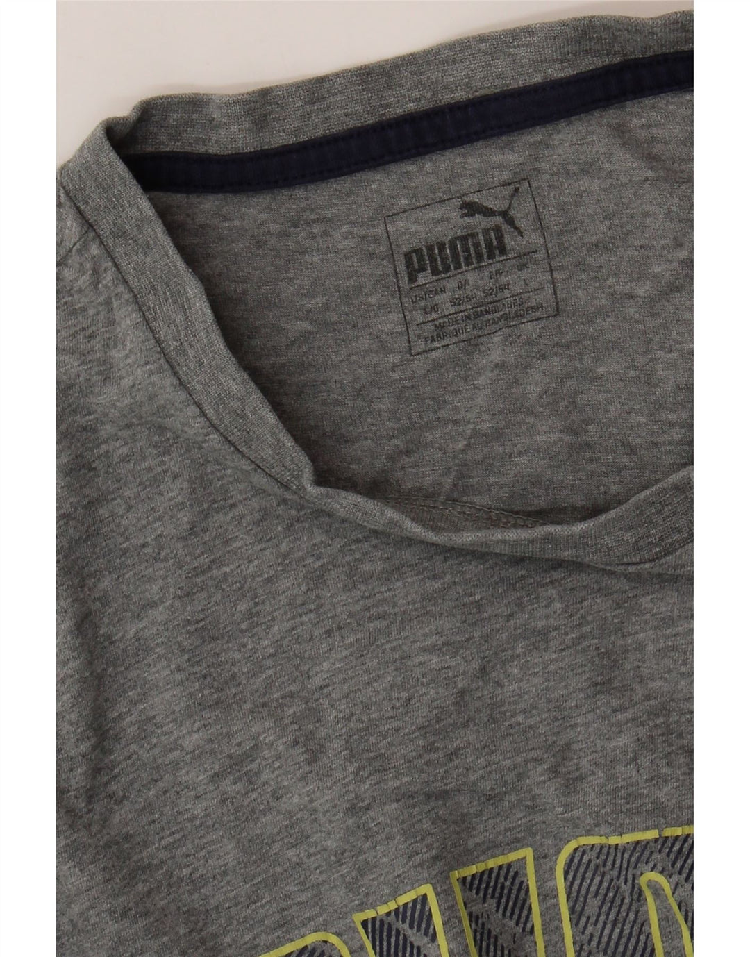 Tricou grafic PUMA pentru bărbați Top mare gri