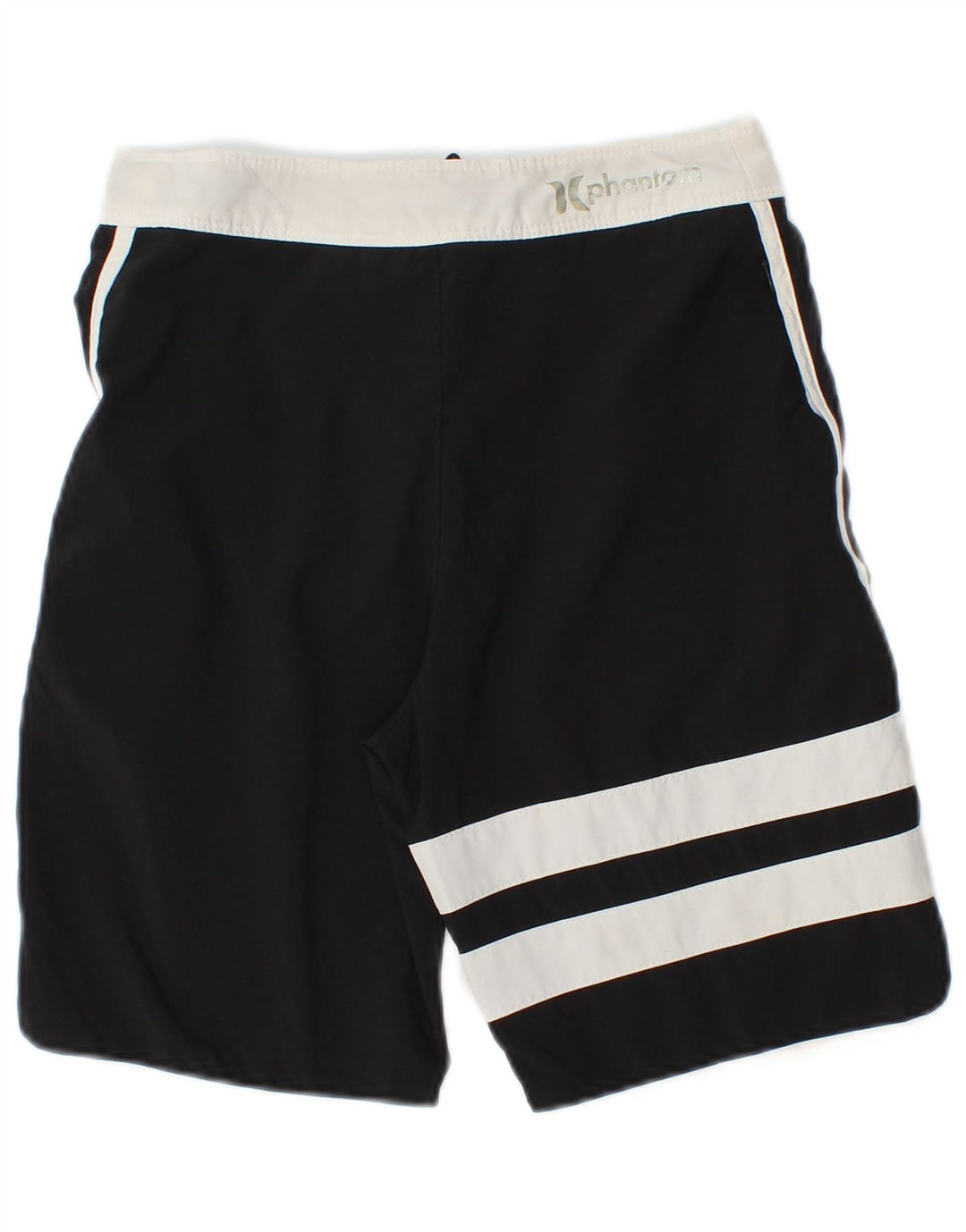 Pantaloni scurți de înot Hurley Phantom pentru băieți 11-12 ani, negru, color block