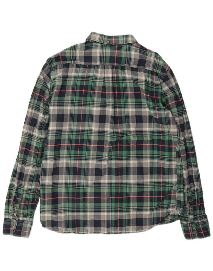 Cămașă de flanel pentru bărbați Vans XL, bumbac verde check