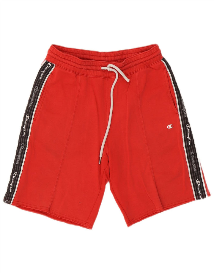 Pantaloni scurți sport grafic pentru bărbați Champion, roșii mici