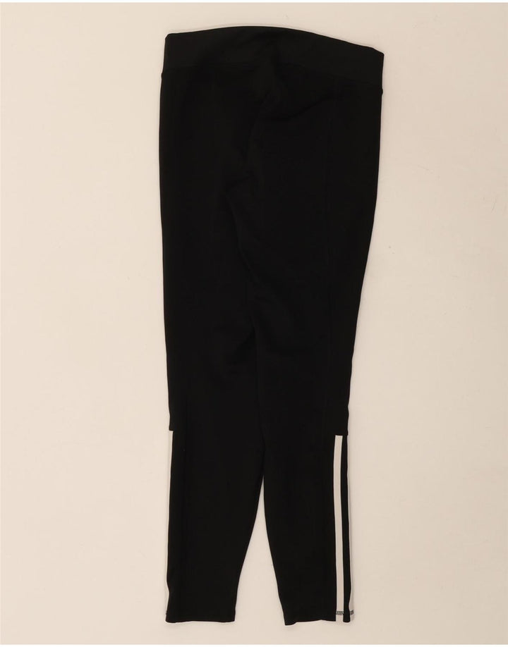 Leggings pentru femei Adidas UK 8/10 Poliester negru mic