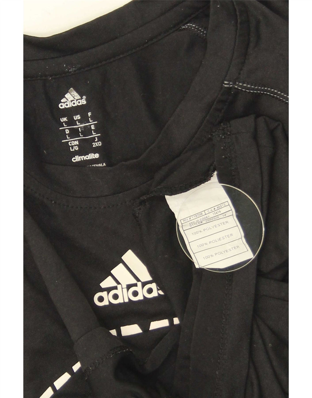 Tricou cu grafic pentru bărbați Adidas UNC Pembroke Top mare poliester negru