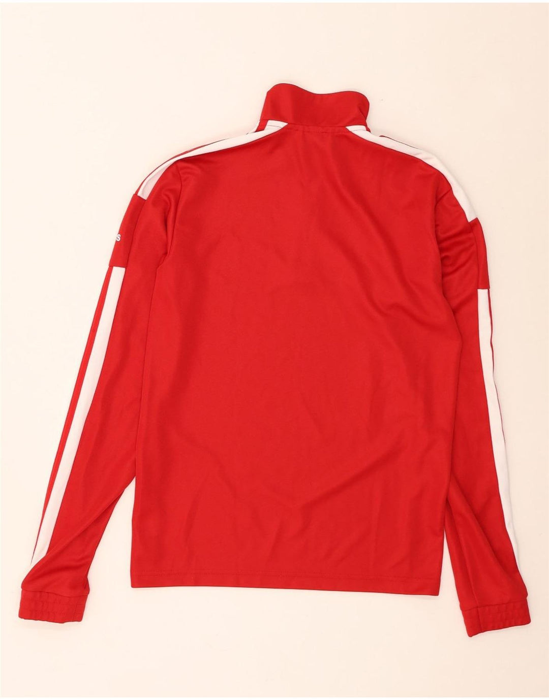 Adidas pentru bărbați Adler Graphic Pullover Trening Top Mic Roșu Colorblock