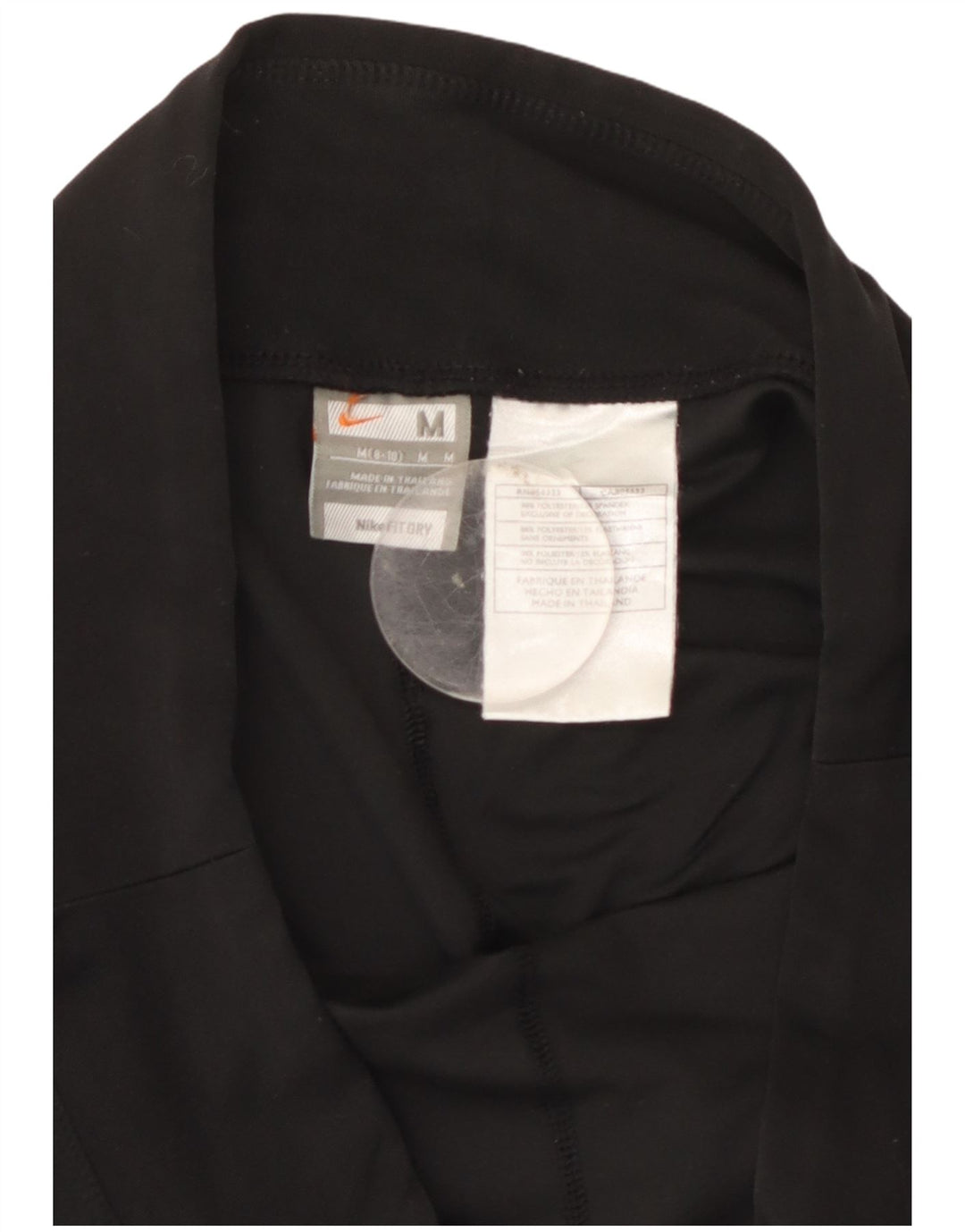 Leggings Capri Nike pentru femei US 8/10 Poliester mediu negru