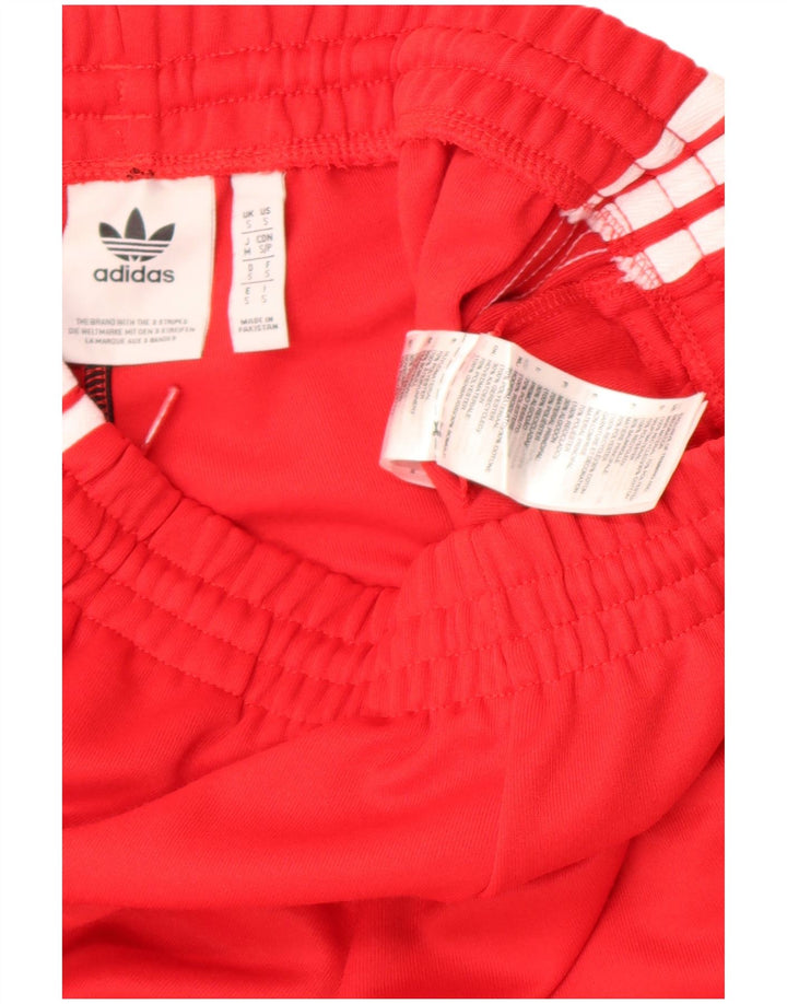 Pantaloni de trening pentru bărbați Adidas Pantaloni de jogging Mic, roșu, poliester
