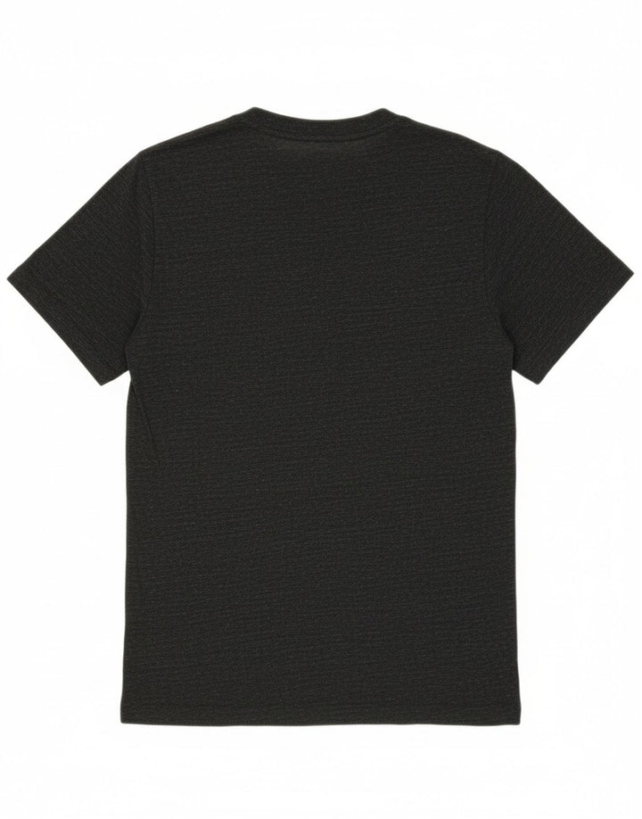 GAP Mens Graphic T-Shirt Top Medium Black Flecked Cotton Vintage Gap and Second-Hand Gap from Messina Hembry 