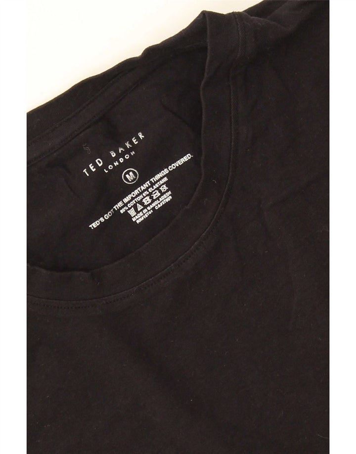Ted Baker Tricou Bărbați Top Mediu Negru Bumbac