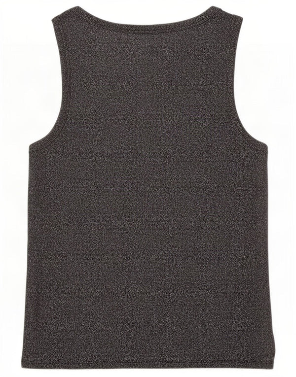 Vestă Marks & Spencer pentru femei, UK 20 2XL, bumbac cu pete negru