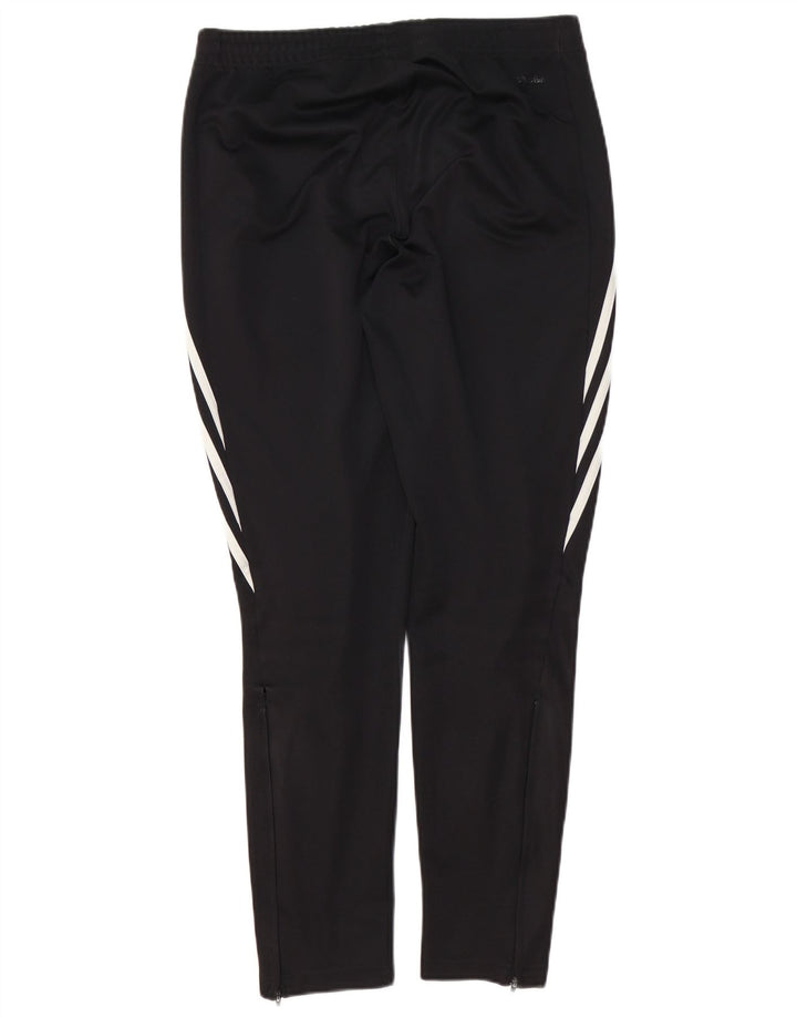 Pantaloni de trening Adidas Climalite pentru bărbați, poliester mediu negru