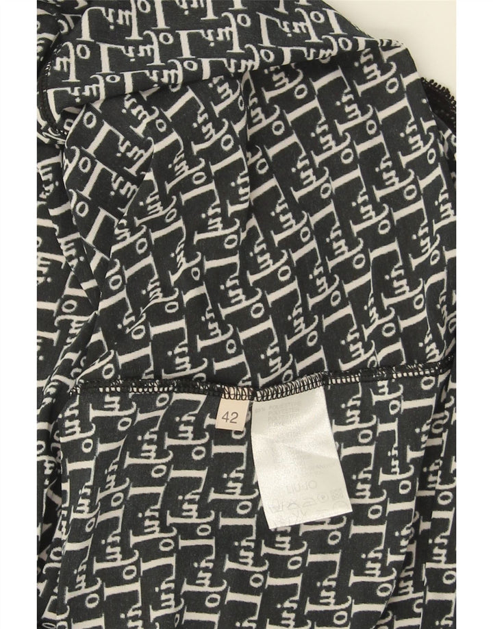 Rochie Liu Jo pentru femei IT 42 Medium Negru Geometric Poliester