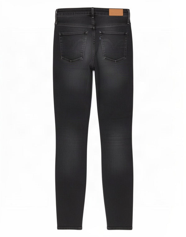 Blugi skinny distressed pentru femei Levi's W27 L32 bumbac negru