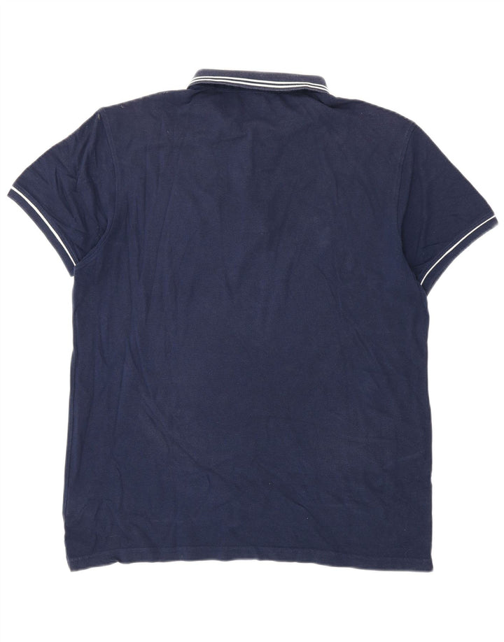 Cămașă polo Colmar pentru bărbați XL Bumbac bleumarin