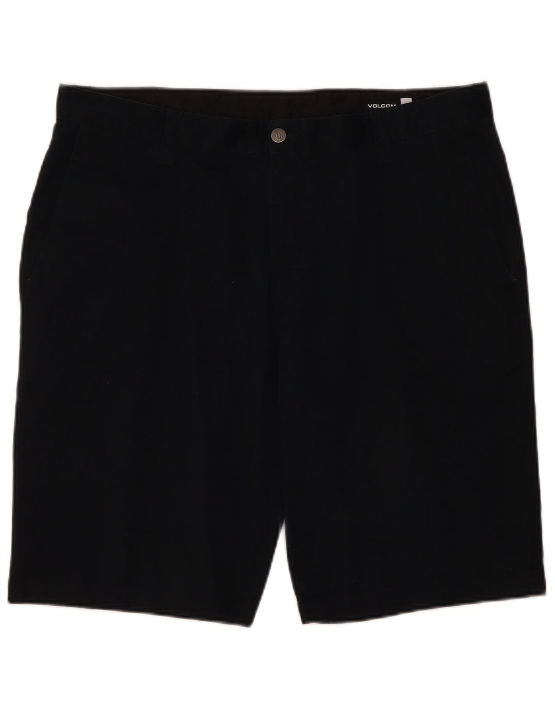 Pantaloni scurți chino pentru bărbați Volcom W38 XL, bumbac negru